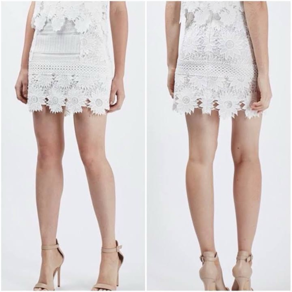 NWT Topshop Lace Skirt
